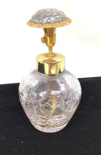 Vintage Silver Clear Crackled