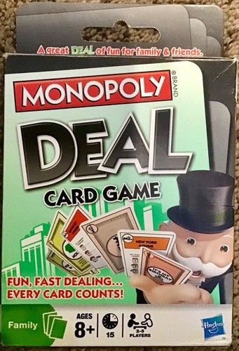 Monopoly deal card game - deal, parker
