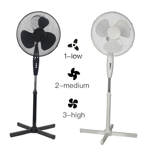 Quiet floor pedestal fan - quiet,