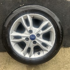 Ford Fiesta Zetec Mk7 15 Inch Alloy Wheel And Tyre 2012/17  195/55 R15