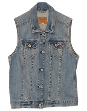 Hollister Womens Denim Gilet