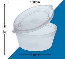50 x Plastic Food Grade