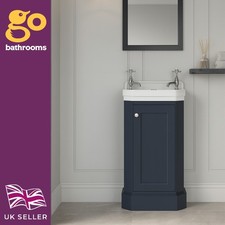 Dark Grey Cloakroom Vanity