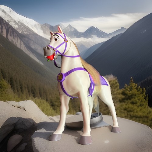 Disney princess maximus horse - disney,