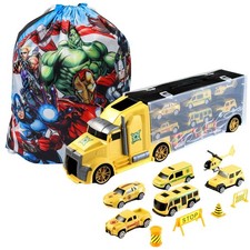 Kidplokio 12pc Army Semi Truck