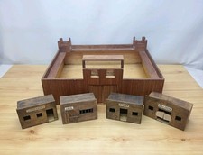 Vintage 1960s Large Wooden