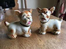 Pair Of Bonzo Ceramic Dogs