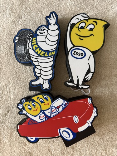 Esso family car michelin man - family,