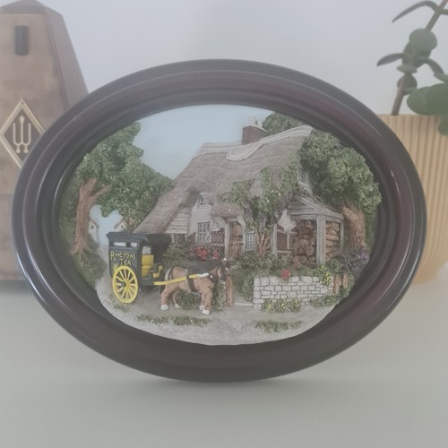 Vintage oval plaque - vintage, 3d