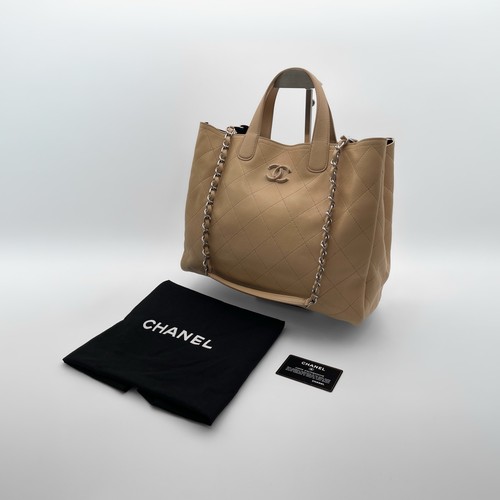 Chanel bag tote quilted - bag,