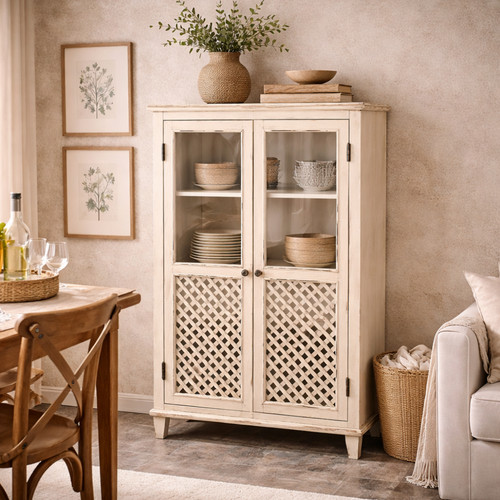 Heritage distressed white - distressed,