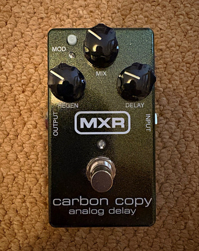 Mxr carbon copy analogue delay - mxr,