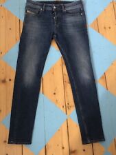 DIESEL Jeans Slim Skinny Mens size W32 L30 Stretch SLEENKER Trousers 09A60