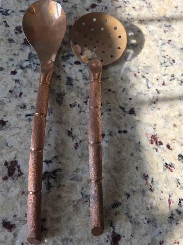 Copper utensils spoon ladle - copper,