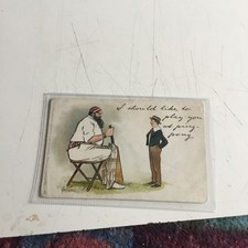 Old Comic Cricket Postcard By Thackeray ( WGGrace )