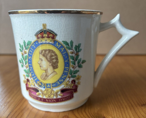 Vintage 1953 queen elizabeth - vintage,
