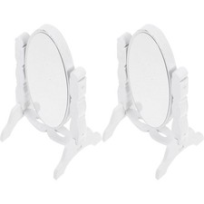  2 Pcs Miniature Mirror for