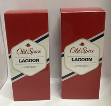 2 x Old Spice Lagoon Aftershave Lotion 100ml