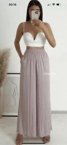 Zara ss21 lilac satin flowing - zara,