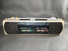 SHARP WQ-268 Stereo Radio Twin