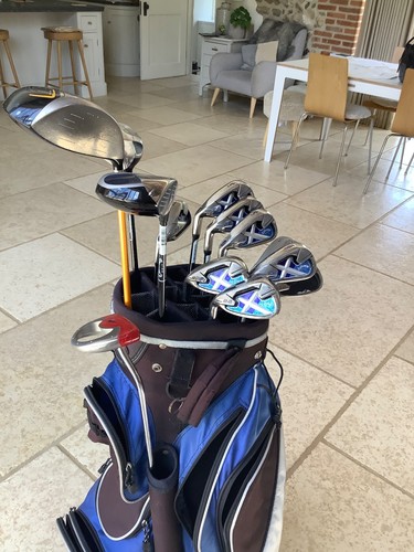 Left handed golf clubs full - left,