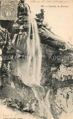 Thones cascade morette - cascade,