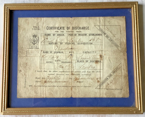 1885 19th century trawler - 1885,