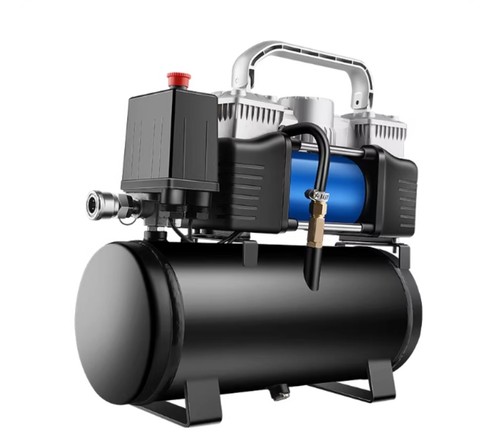 Car air compressor - with,