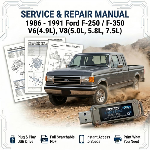 Ford 250 350 1986 - f-250, f-350