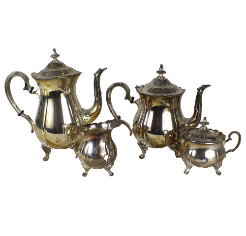 Antique piece silver - 4, plated