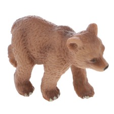 Lifelike Little Brown Bear