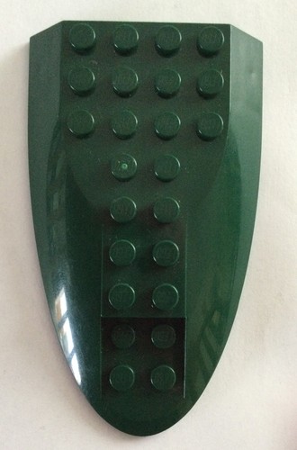 Lego 87615 dark green 6x10 - lego,