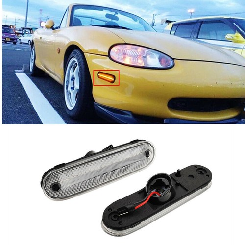 Led front side marker light - front,