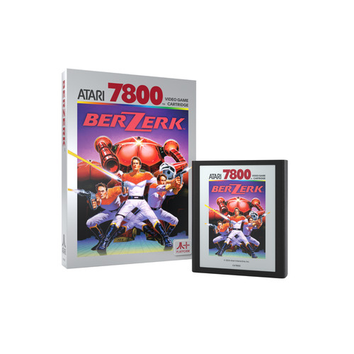 Berzerk atari 7800 cartridge - atari,