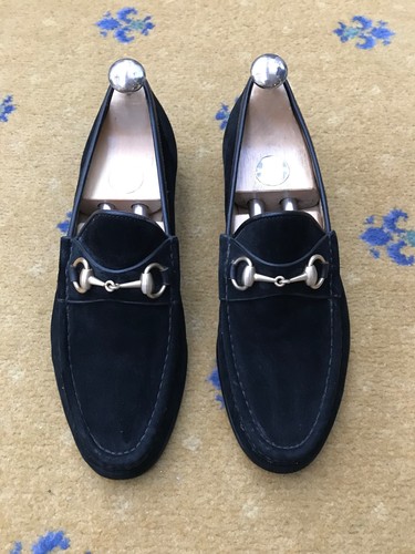 Gucci loafers shoes - gucci, suede