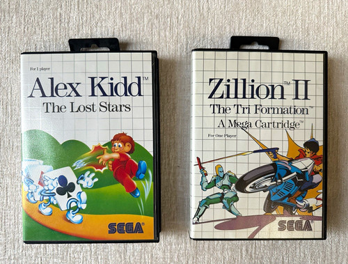 Alex kidd the - lost, stars
