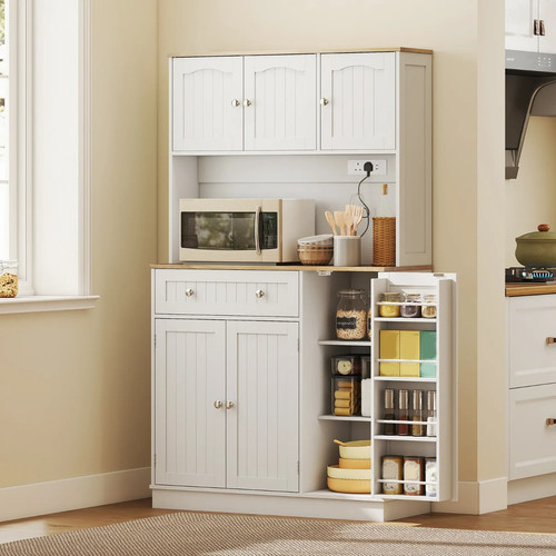 Tall kitchen cupboard pantry - cupboard,