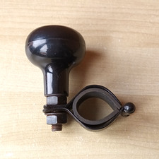 Steering wheel black knob spinner mobilility assister car van truck forklift