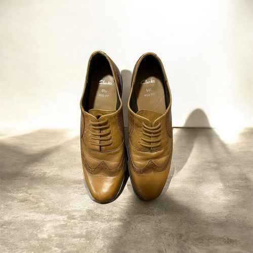 Clarks tan brown hamble - uk,