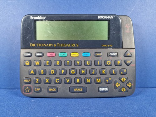 Franklin dmq 640 bookman - franklin, dmq-640