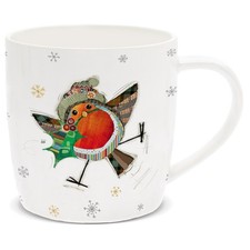 Fine China Bug Art Robin Bird