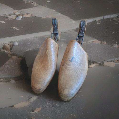 Vintage wooden adjustable shoe - vintage,