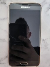 Samsung Galaxy S5 Gold O2 Mobile Phone 16 GB Storage Fully Working