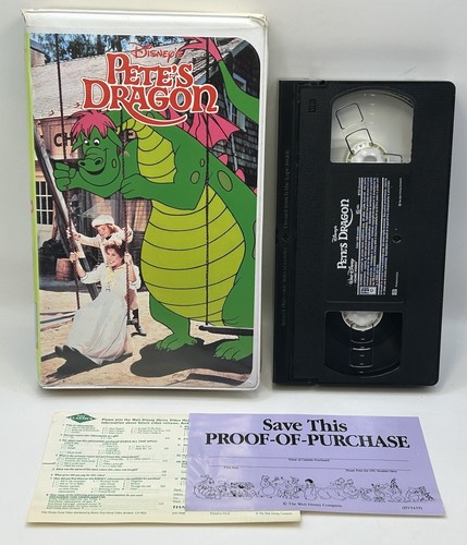 Pete dragon vhs - dragon, disney