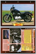 Harley Davidson 1200S Sportster - 1999 - Custom - Atlas Motorbike Fact File Card