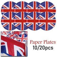 23cm Union Jack Paper Plates
