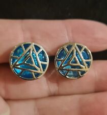 Tony Stark Iron Man 'Stark Arc Reactor' Cufflinks Wedding Grooms man
