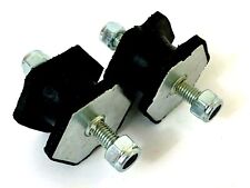 TWO ROTAX MAX EXHAUST MOUNT BOBBINS  M8 -HQ - KART - TONY KART / CRG / OK1 