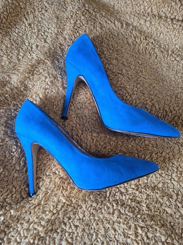 Beautiful blue ladies stiletto - blue,