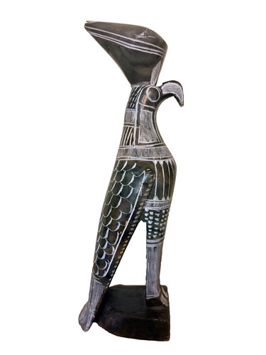Soapstone statue the - statue, of